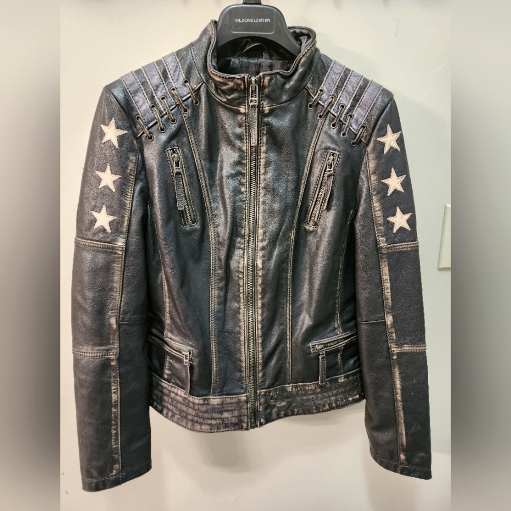 Women's Wilson's Leather Jacket-Large